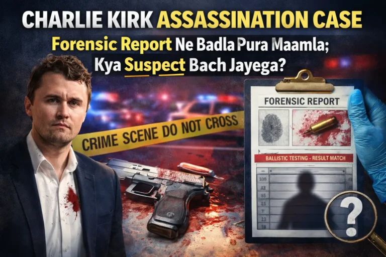 New Twist in Charlie Kirk Murder Case: Ballistic Reports and Forensic Evidence Raise Questions