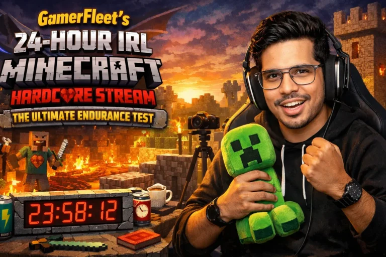 GamerFleet's Minecraft Hardcore Stream