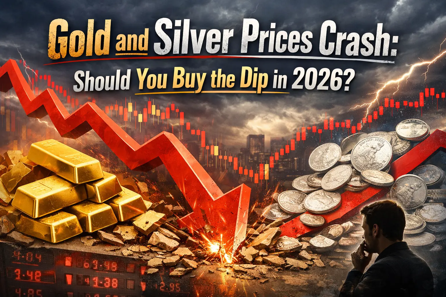 Gold and silver crash in 2026