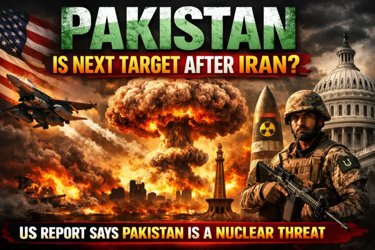 PAKISTAN IS NEXT TARGET AFTER IRAN