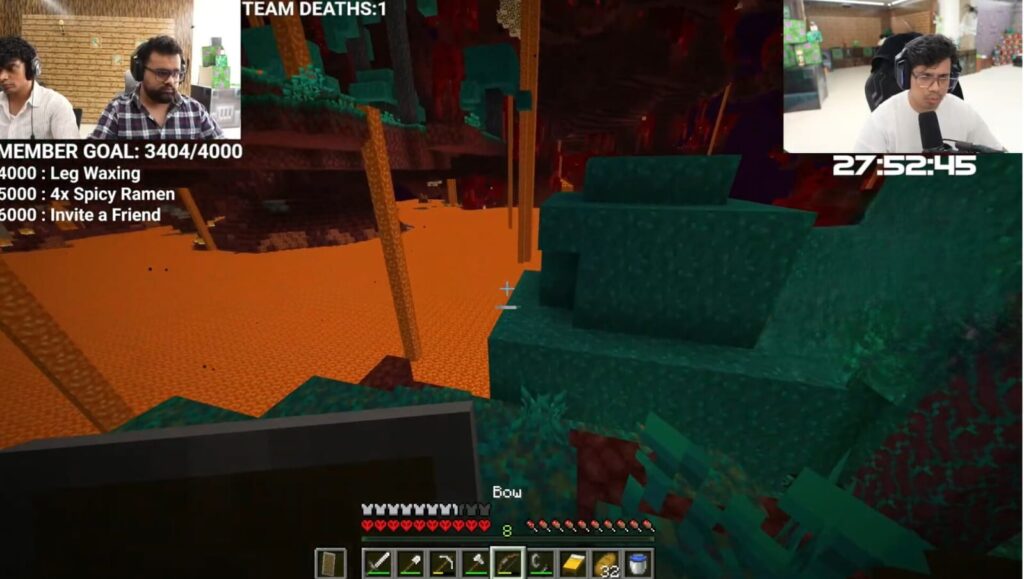 GamerFleet's Minecraft Hardcore Stream